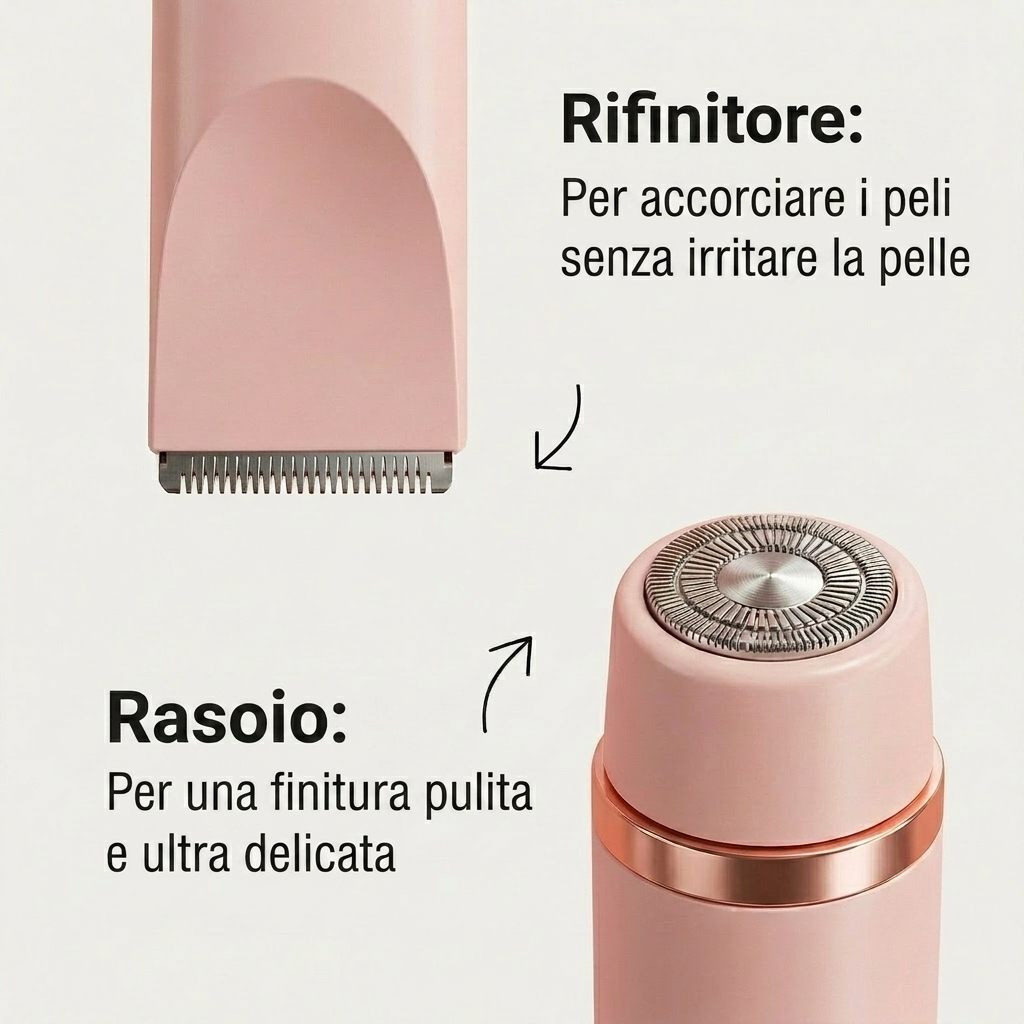 Rasoio 2 in 1 per bikini e corpo Shavea™