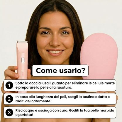 Rasoio 2 in 1 per bikini e corpo Shavea™